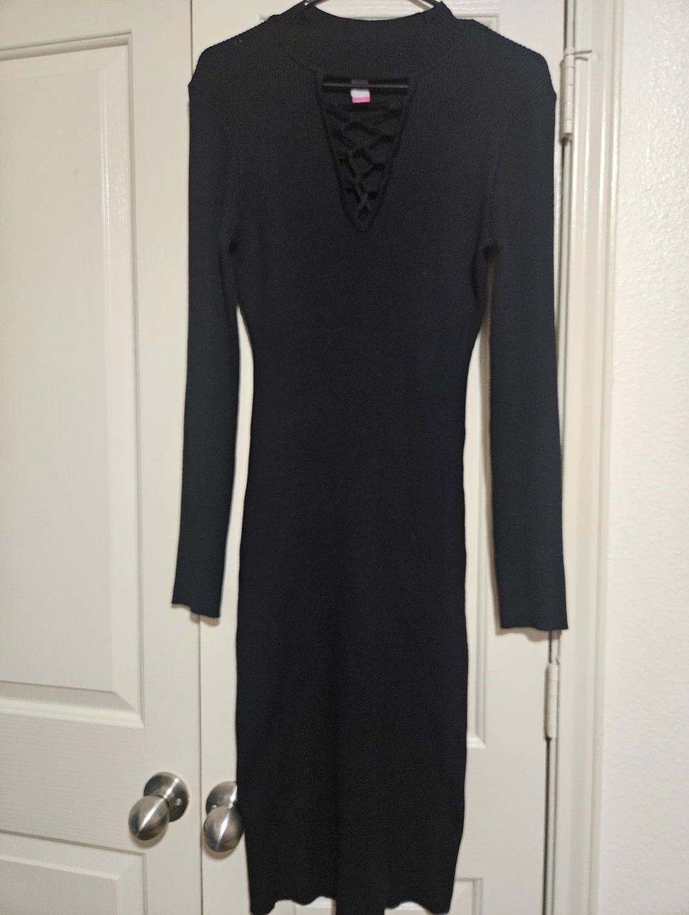 Black Dress Walmart Like New – Size XL